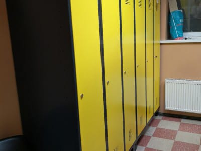 Innredning av garderober og lagerrom for firmaet "Pasažieru vilciens" 2